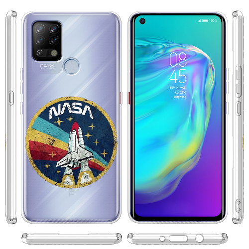 Чехол BoxFace Tecno POVA Space Shuttle NASA