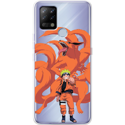 Чехол BoxFace Tecno POVA Naruto and Kurama