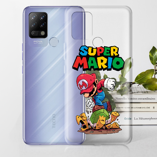 Чехол BoxFace Tecno POVA Super Mario