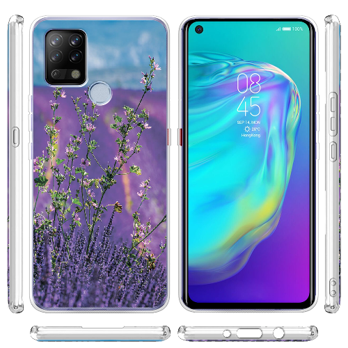 Чехол BoxFace Tecno POVA Lavender Field