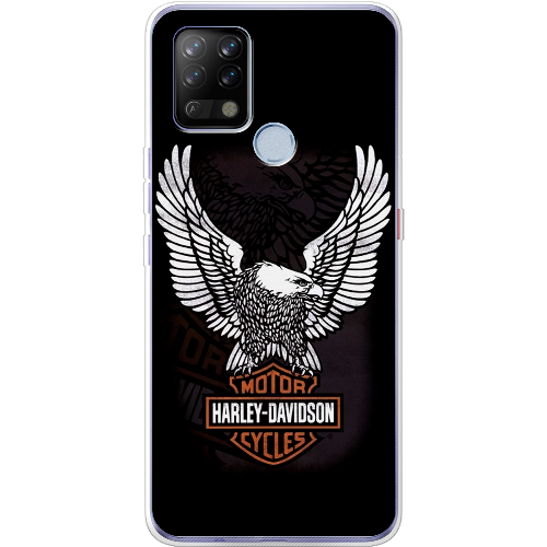 Чехол BoxFace Tecno POVA Harley Davidson and eagle