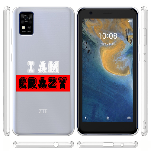 Чехол BoxFace ZTE Blade A31 I'm Crazy