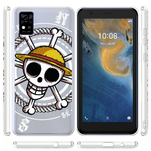 Чехол BoxFace ZTE Blade A31 One Piece Компас