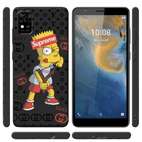 Чехол BoxFace ZTE Blade A31 Yellow Fun