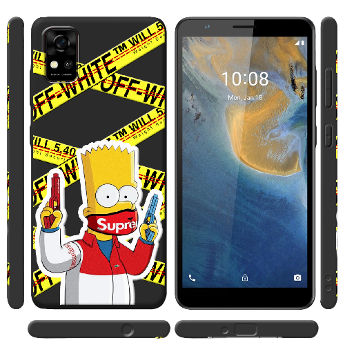 Чехол BoxFace ZTE Blade A31 White Bart