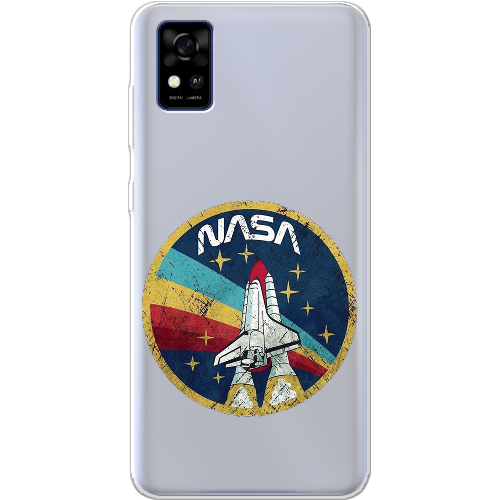 Чехол BoxFace ZTE Blade A31 Space Shuttle NASA