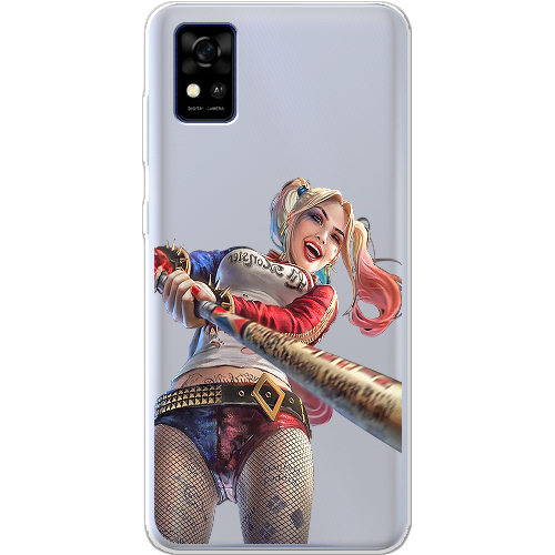 Чехол BoxFace ZTE Blade A31 Happy Harley Quinn