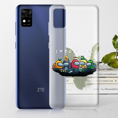 Чехол BoxFace ZTE Blade A31 Among Us Impostors