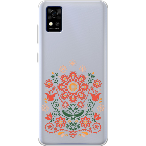 Чехол BoxFace ZTE Blade A31 Ukrainian Ornament