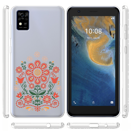 Чехол BoxFace ZTE Blade A31 Ukrainian Ornament