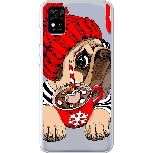 Чехол BoxFace ZTE Blade A31 Winter Puggy