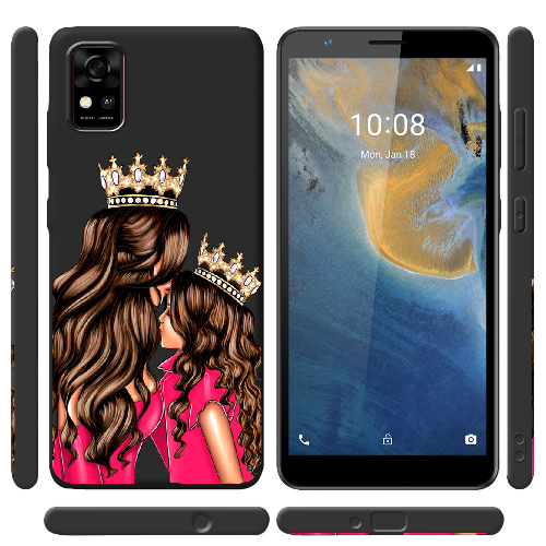 Чехол BoxFace ZTE Blade A31 Queen and Princess