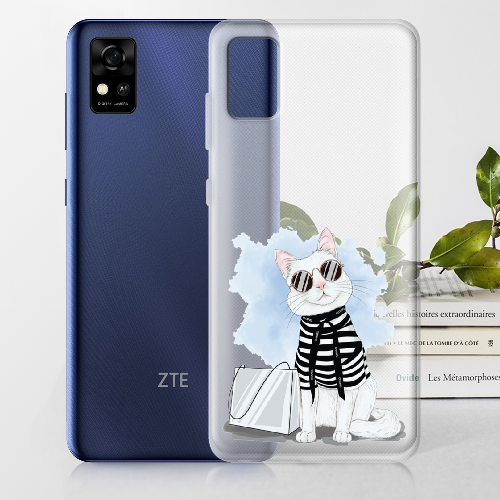 Чехол BoxFace ZTE Blade A31 Кот Модник