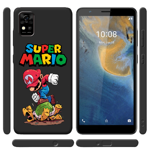 Чехол BoxFace ZTE Blade A31 Super Mario