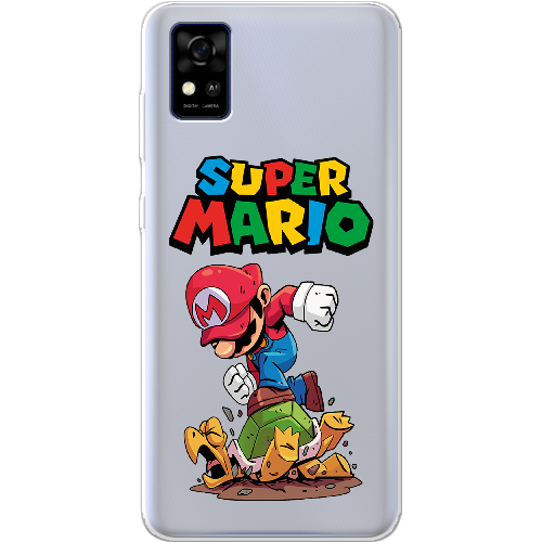 Чехол BoxFace ZTE Blade A31 Super Mario