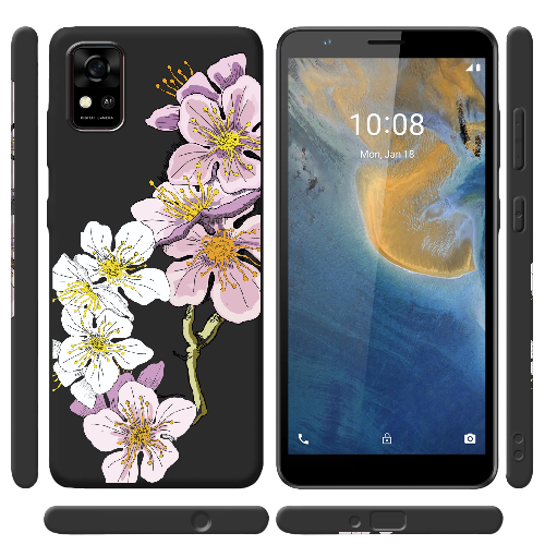 Чехол BoxFace ZTE Blade A31 Cherry Blossom