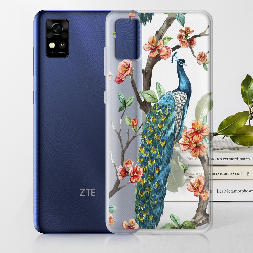 Чехол BoxFace ZTE Blade A31 Noble Peacock