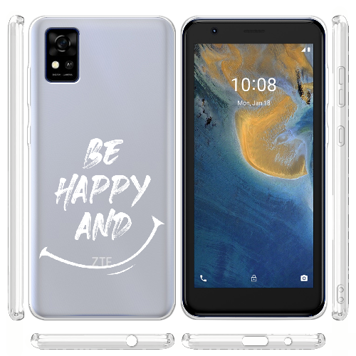 Чехол BoxFace ZTE Blade A31 be happy and