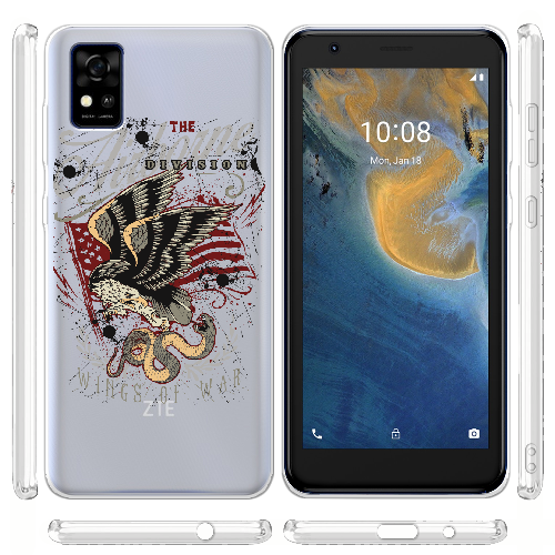 Чехол BoxFace ZTE Blade A31 Wings of War