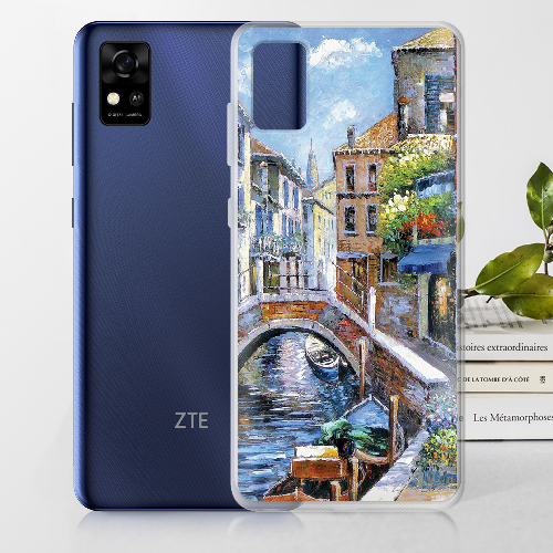 Чехол BoxFace ZTE Blade A31 Венеция картина Импрессионизм