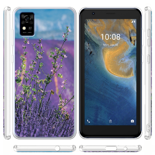 Чехол BoxFace ZTE Blade A31 Lavender Field