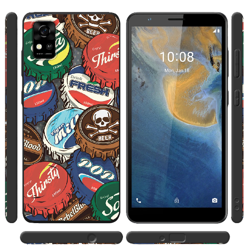 Чехол BoxFace ZTE Blade A31 Drink Lids