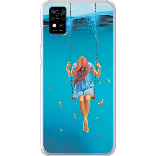 Чехол BoxFace ZTE Blade A31 Girl In The Sea