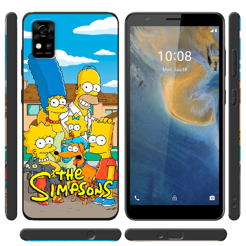 Чехол BoxFace ZTE Blade A31 the simpsons