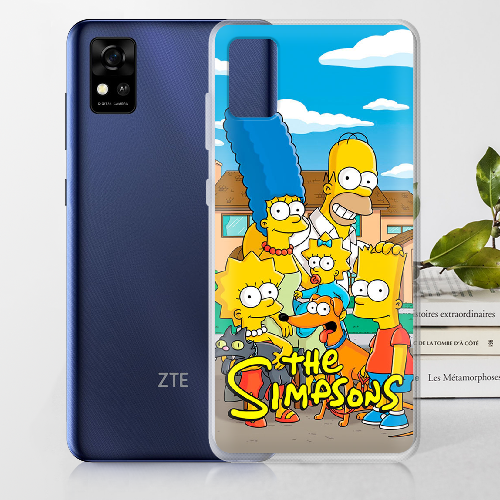 Чехол BoxFace ZTE Blade A31 the simpsons