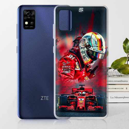 Чехол BoxFace ZTE Blade A31 Racing Car