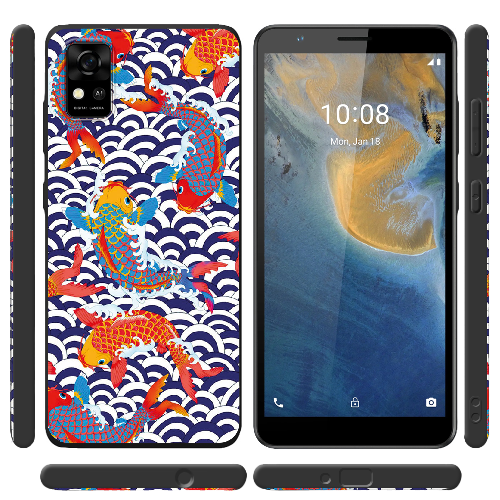 Чехол BoxFace ZTE Blade A31 Koi Fish