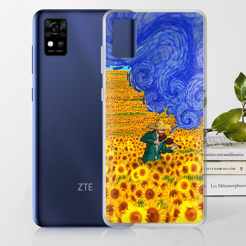 Чехол BoxFace ZTE Blade A31 Музика незалежної України