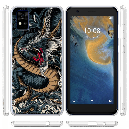 Чехол BoxFace ZTE Blade A31 Dragon Ryujin