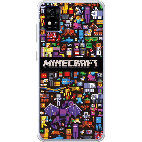 Чехол BoxFace ZTE Blade A31 Minecraft Mobbery