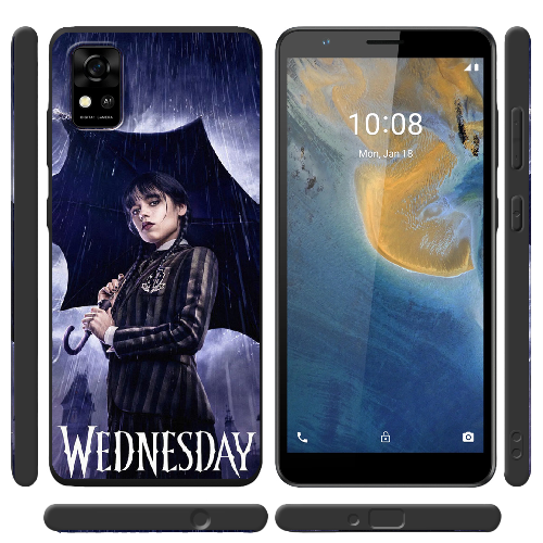 Чехол BoxFace ZTE Blade A31 Wednesday Addams