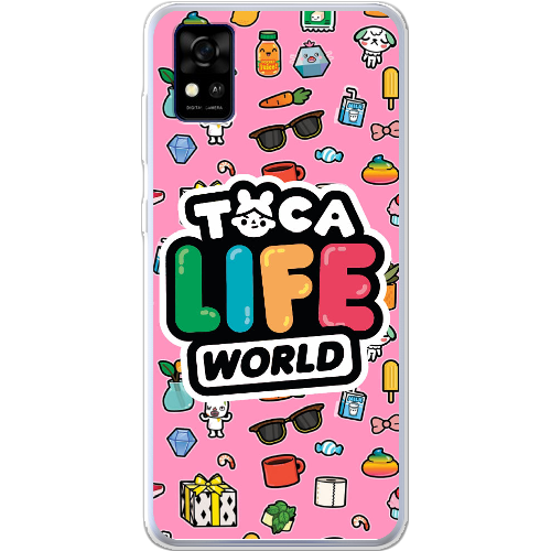 Чехол BoxFace ZTE Blade A31 Toca Boca Life World