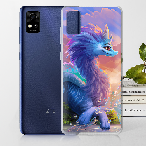 Чехол BoxFace ZTE Blade A31 Дракон Сісу