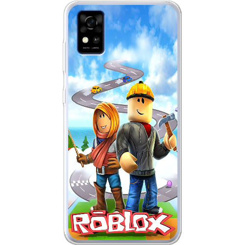 Чехол BoxFace ZTE Blade A31 Roblox Білдерман