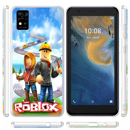 Чехол BoxFace ZTE Blade A31 Roblox Білдерман