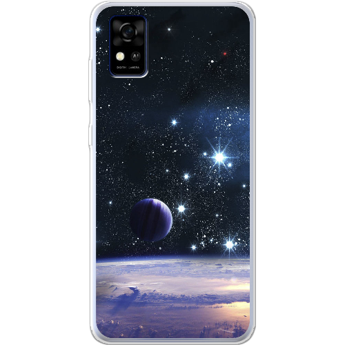 Чехол BoxFace ZTE Blade A31 Space Landscape