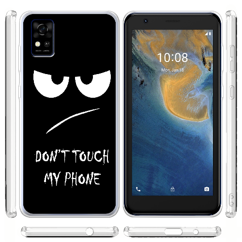 Чехол BoxFace ZTE Blade A31 Don't Touch my Phone