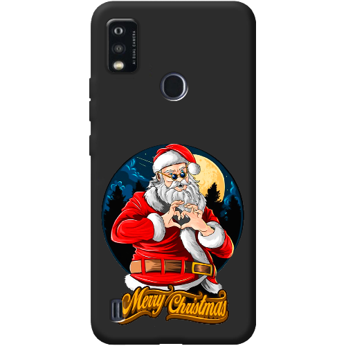 Чехол BoxFace ZTE Blade A51 Cool Santa and heart