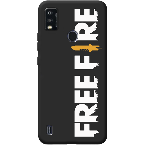 Чехол BoxFace ZTE Blade A51 Белый Free Fire