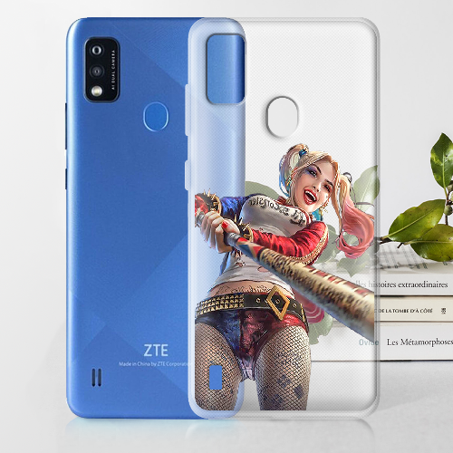 Чехол BoxFace ZTE Blade A51 Happy Harley Quinn