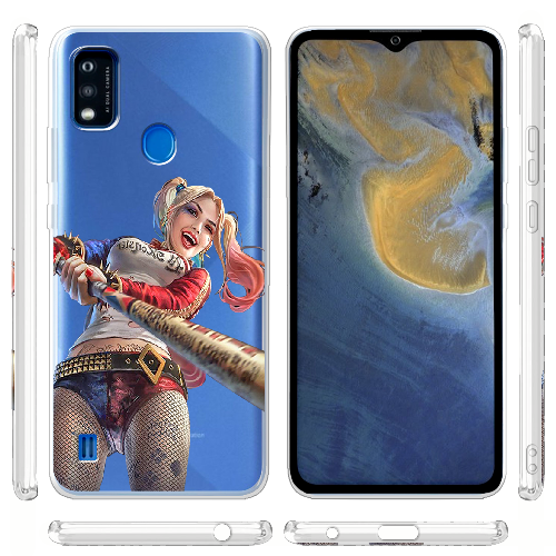 Чехол BoxFace ZTE Blade A51 Happy Harley Quinn