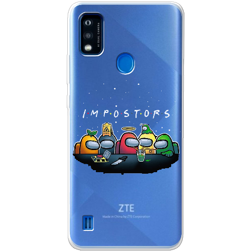 Чехол BoxFace ZTE Blade A51 Among Us Impostors