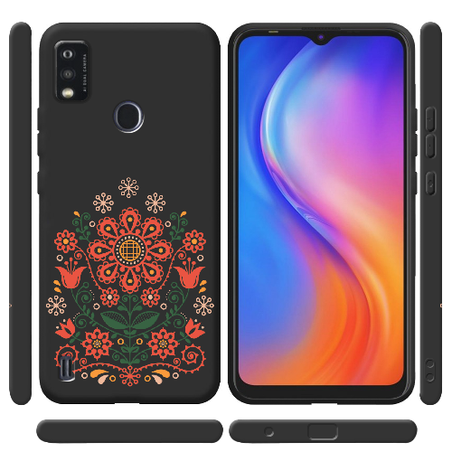 Чехол BoxFace ZTE Blade A51 Ukrainian Ornament