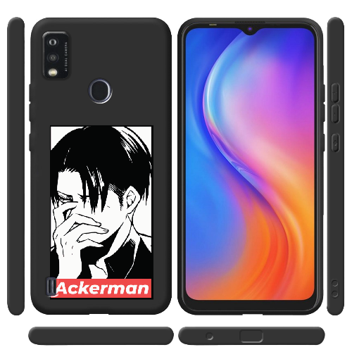 Чехол BoxFace ZTE Blade A51 Attack On Titan - Ackerman