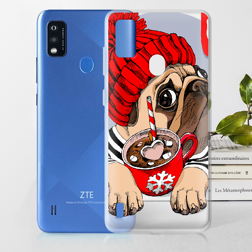 Чехол BoxFace ZTE Blade A51 Winter Puggy