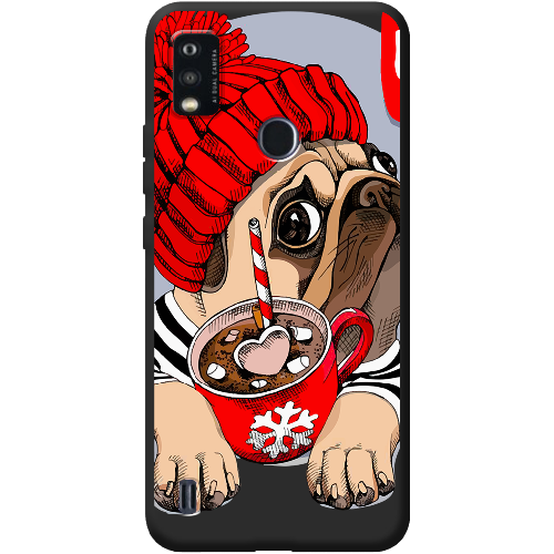 Чехол BoxFace ZTE Blade A51 Winter Puggy